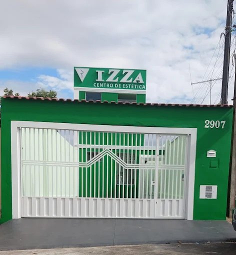 Fachada do Izza Centro de Estética na Rua Boa Vista, 2907